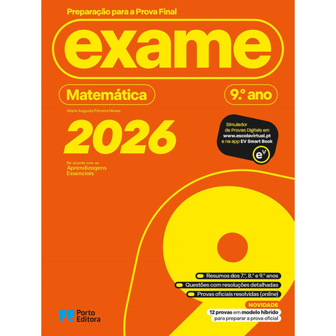 Preparação para A Prova Final 2026 - Matemática - 9.º Ano
