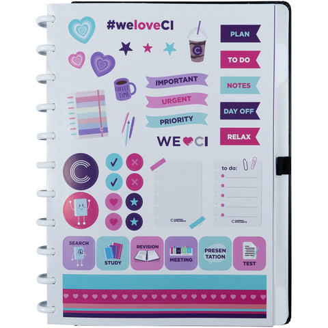 Caderno Inteligente Grande Premier Preto CI