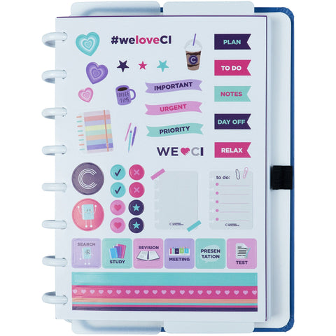 Caderno Inteligente A5 Premier Azul CI