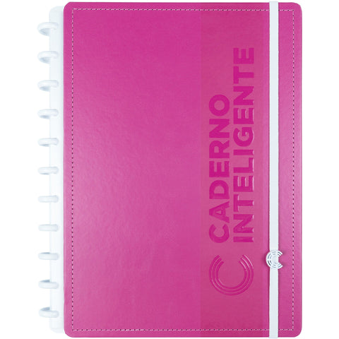 Caderno Inteligente Grande Premier Rosa CI