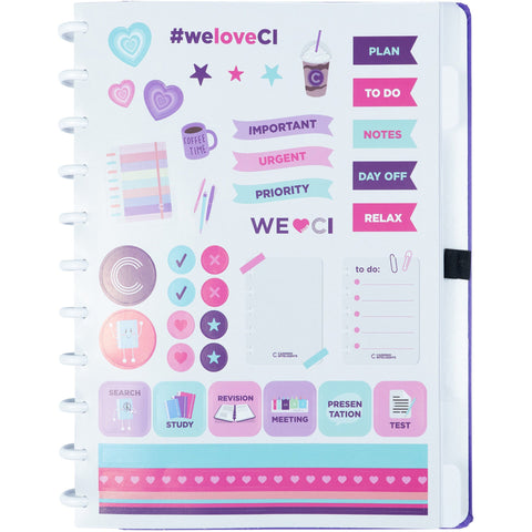 Caderno Inteligente Grande Premier Purple CI