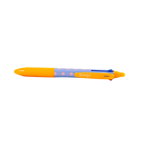 Caneta Apagável 3 Tintas - Azul