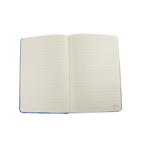 Caderno A5 Com Fita Azul