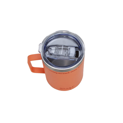 Copo Térmico Com Tampa - Salmão