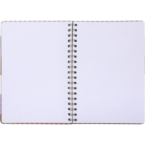 Caderno Espiral B5 Com Elástico 64 Folhas Dots Mixed Canvas