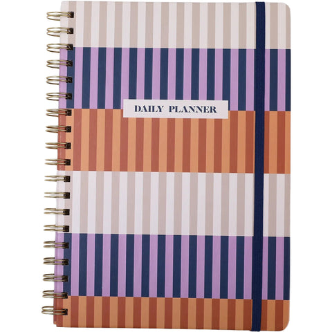 Caderno Espiral B5 Com Elástico 64 Folhas Dots Mixed Canvas