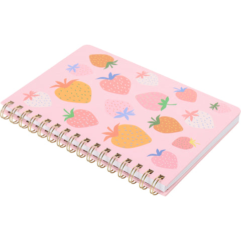 Caderno Formato A5 Espiral Morango - Sweet Dream