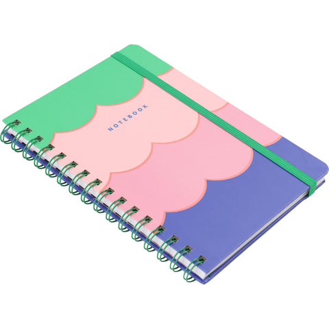 Caderno Formato A5 Espiral Ondas - Sweet Dream