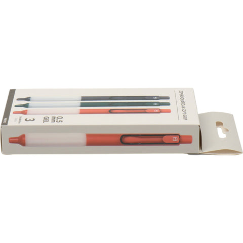 Esferográficas Gel 0.5 Preta com Soft Grip Office Prime