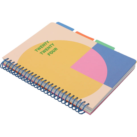 Caderno Espiral B5 100 Folhas com Separadores Positive