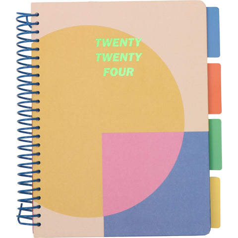 Caderno Espiral B5 100 Folhas com Separadores Positive