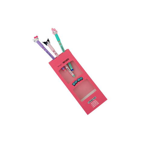 Conjunto 3 Canetas Apagar Bo-Bo Hello Kitty