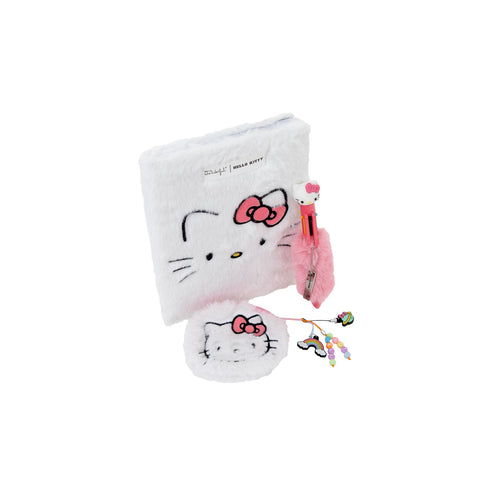 Conjunto Caderno A5, Bolsa, Caneta-Hello Kitty