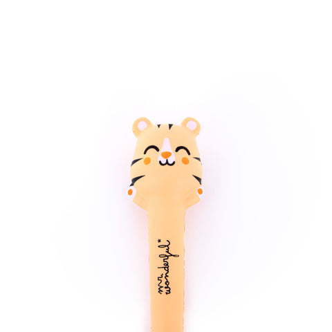 Caneta Mole Anti-Stress - Tigre