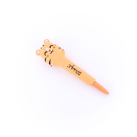 Caneta Mole Anti-Stress - Tigre