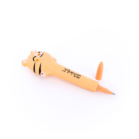 Caneta Mole Anti-Stress - Tigre