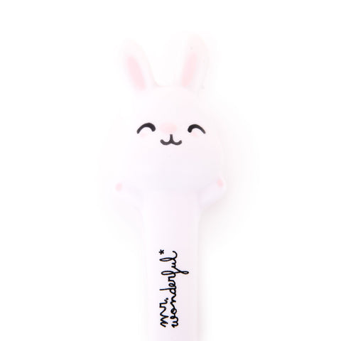 Caneta Mole Anti-Stress - Coelho