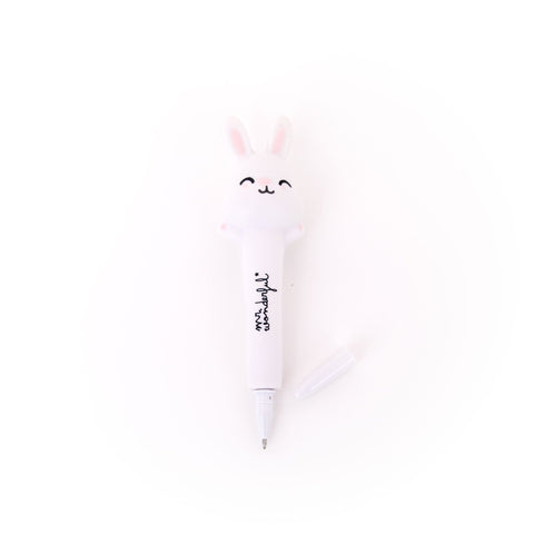 Caneta Mole Anti-Stress - Coelho