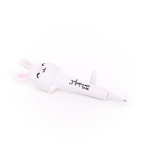 Caneta Mole Anti-Stress - Coelho