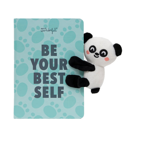 Caderno Formato A5 Panda - Be Your Best Self