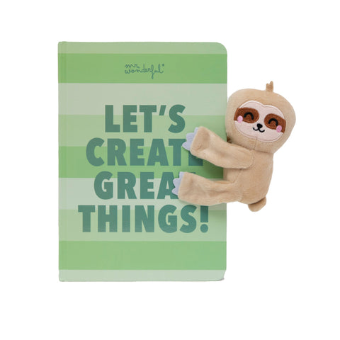 Caderno Formato A5 Preguiça -Create Great Things