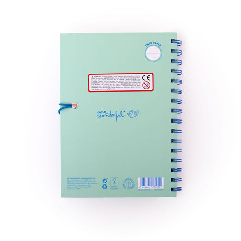 Conjunto Caderno A5, Charms E Caneta - Verde