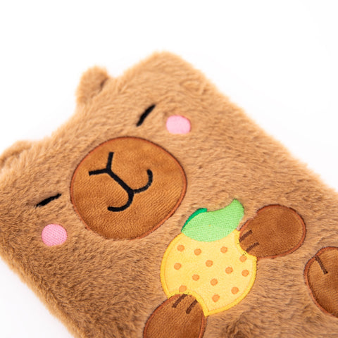 Caderno Formato A5 Peluche - Capivara
