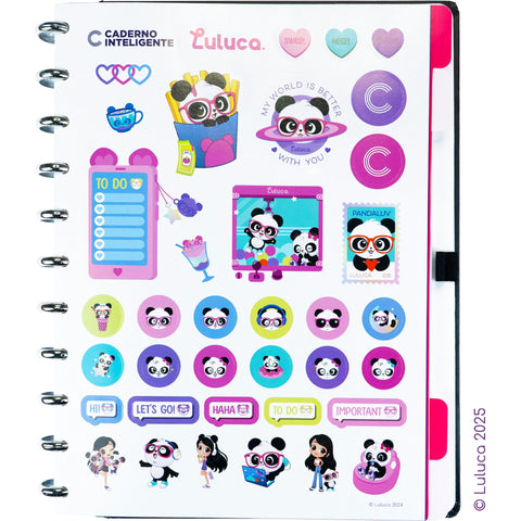 Caderno Inteligente Pandalu Star By Luluca Grande (A4)