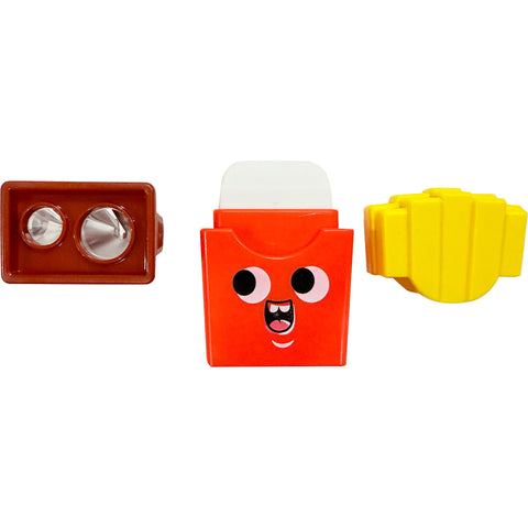 Conjunto Afia e Borracha Batata Frita Fun Food