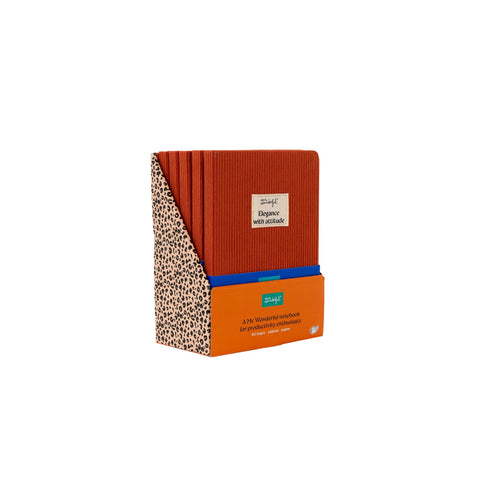 Caderno Formato A5 - Elegance Attitude Terracota