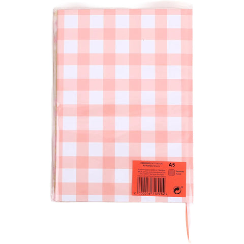 Caderno A5 Pautado Capa Squichy 80 Folhas Fun Food