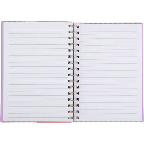 Caderno Espiral A5 Pautado com Caneta 80 Folhas Capívara