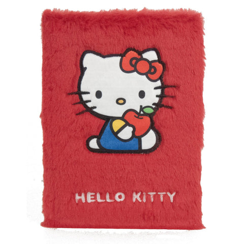 Caderno Peluche - Hello Kitty