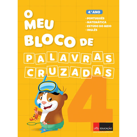 O Meu Bloco de Palavras Cruzadas - 4.º Ano de Leya Educação