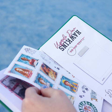 Caderno Formato A5 High School - Stranger Things