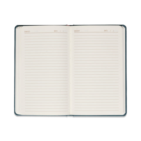 Caderno Formato A5 - Celestial Teal Moon