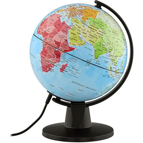 Globo Luce Continenti 16cm Tecnodidattica