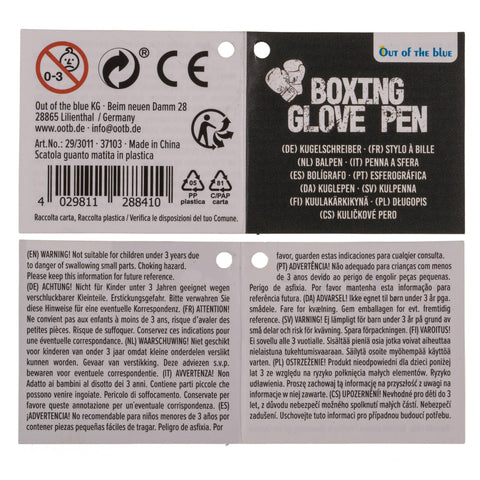 Caneta - Luva Boxe