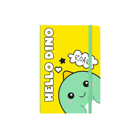 Caderno Formato A5 - Hello Dino
