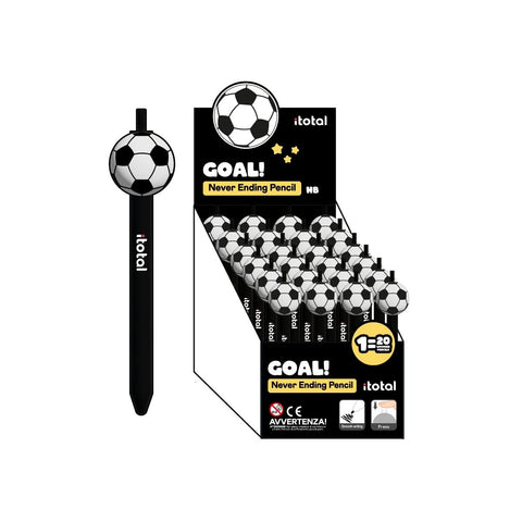 Lápis Infinito 3D - Futebol