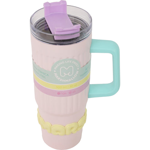 Garrafa 900 Mililitros Pastel (várias opções) Marshmallow
