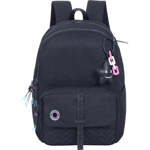 Mochila Dupla Nighty Black Marshmallow