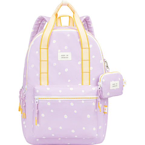 Mochila com Bolsa Daisy Lilás Mayfair