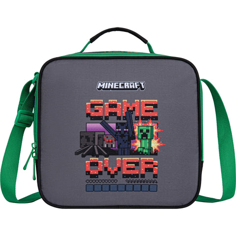 Saco Lanche Game Over Minecraft