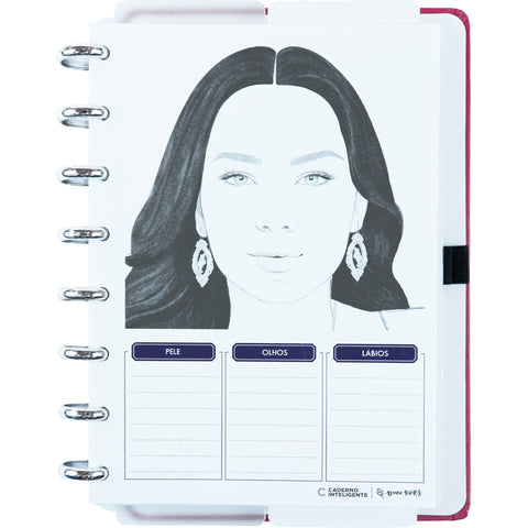Caderno Inteligente Cherry By Bruna Tavares A5