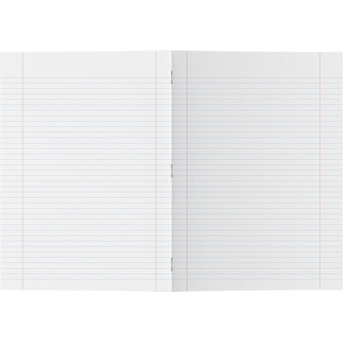 Caderno Agrafado A4 Capa Preta Plastificado 80 Folhas Pautado Note!