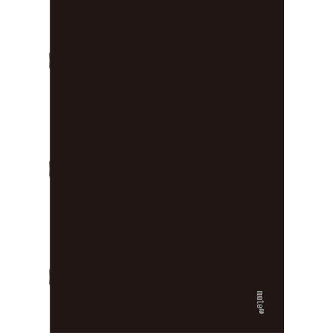 Caderno Agrafado A4 Capa Preta Plastificado 80 Folhas Pautado Note!