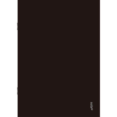Caderno Agrafado A5 Capa Preta Plastificado Pautado Note!