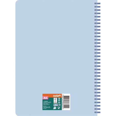 Caderno Espiral A4 Capa Soft Pautado (várias opções) Note!