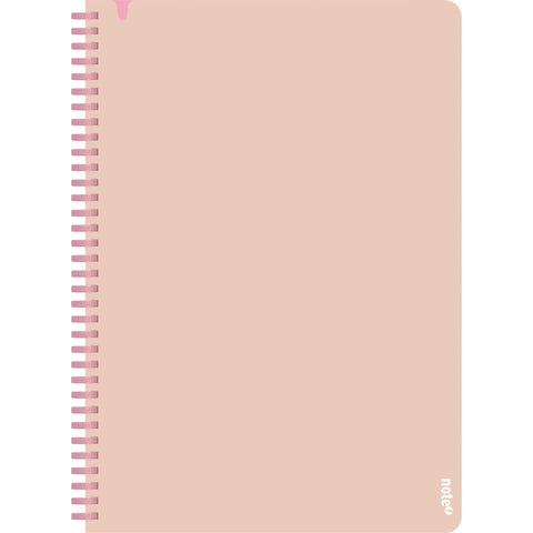 Caderno Espiral A4 Capa Soft Pautado (várias opções) Note!